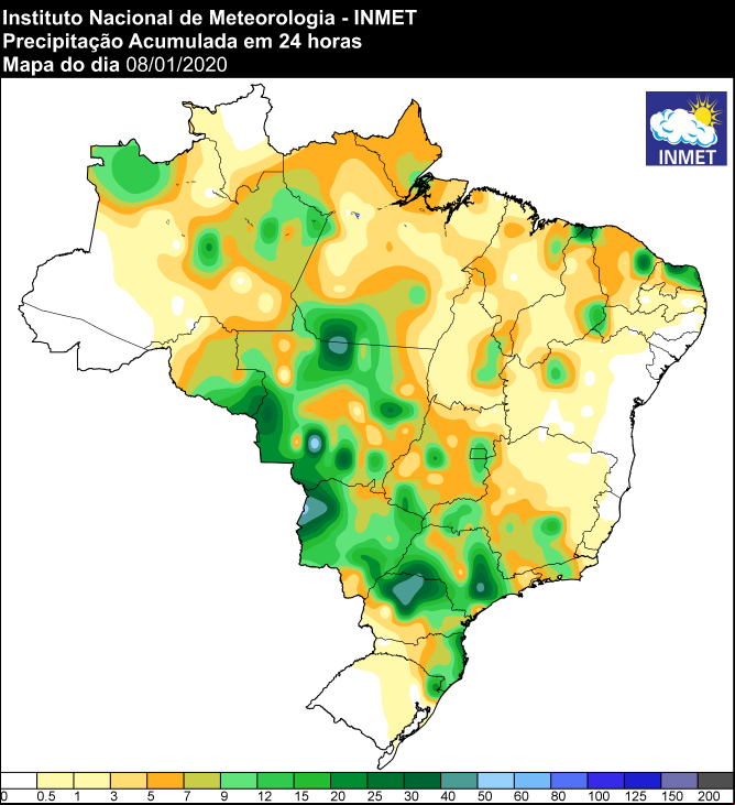 24 horas - Inmet